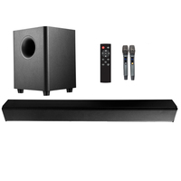 Samtronic-Barra de sonido inalámbrica para karaoke en casa, sistema de sonido con subwoofer, UHF, 150w