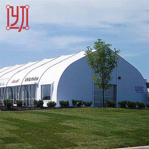 Carpa Curva de 15 por 40 para Pabellón Deportivo de Baloncesto, Carpa Curva para Eventos Deportivos al Aire Libre - Product Image 1