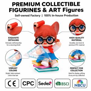 Figuras de Acción Miniatura de Vinilo PVC Personalizadas, Juguetes de Dibujos Animados, Moldeados por Inyección, Diseño de Edición Limitada - Product Image 1