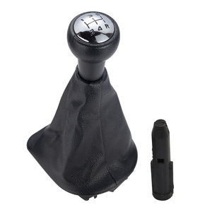 Peugeot Car Gear <b>Knob</b> Black Leather Ergonomic <b>Shift</b> <b>Knob</b> For Peugeot 307 Citroen Models - Product Image 5