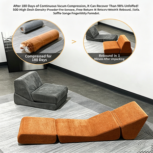 <span class=keywords><strong>Divano</strong></span> Letto Modulare Pieghevole Comprimibile, Chaise Longue Singola Convertibile con <span class=keywords><strong>Dimensioni</strong></span> Personalizzabili per Soggiorno e Camera da Letto - Product Image 1