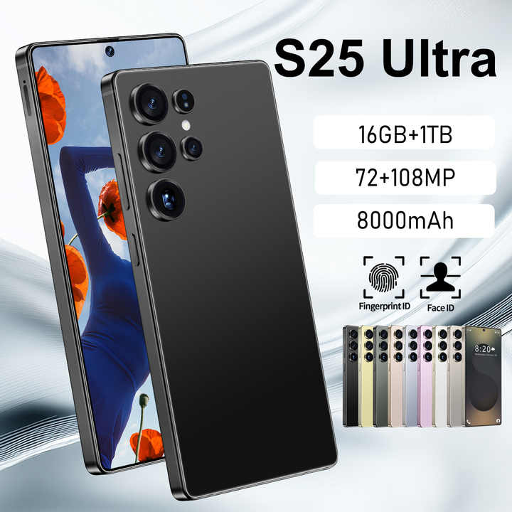 S25 Ultra 5G Smartphone with QWERTY Keyboard HD Screen Resolution Face ...