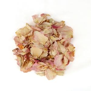 بتلات ورد حمام طبيعية ملونة بتلات الورد الأحمر المجفف زهرة بتلات بتلات الزفاف حلويات الزفاف - Product Image 4