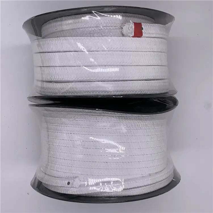 High Temperature Pure PTFE Gland Packing Ptfe Packing Pure Ptfe Packing