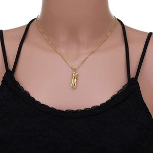 Joyería de Moda 2026, Colgantes Creativos para Parejas, Conjunto de Accesorios Versátiles, Cadena de Bambú Personalizada de Acero Inoxidable para Mujer - Product Image 4