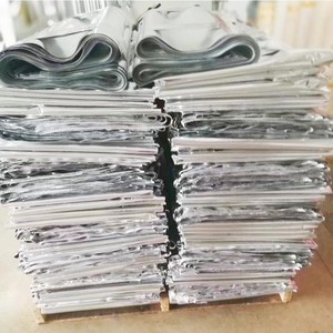 Clear Front sliver foil backside Bolsas planas de plástico Funda para teléfono móvil/cables Bolsa de embalaje - Product Image 5