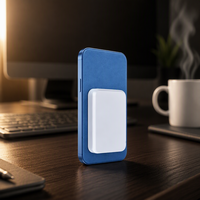 Batterie externe PD20W à quatre cellules avec affichage, 10000 mAh, magnétique, charge sans fil 15W, charge rapide, type C, pour iPhone
