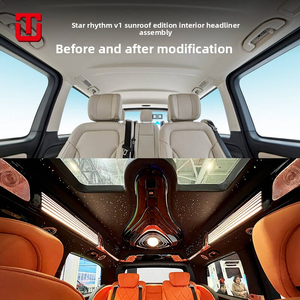 Plafonnier TLUUZE Star Rhythm V1 pour <span class=keywords><strong>Mercedes</strong></span>-Benz Vito V260 avec <span class=keywords><strong>ciel</strong></span> étoilé et éclairage d'ambiance 12V 36W Garantie 1 an - Product Image 4