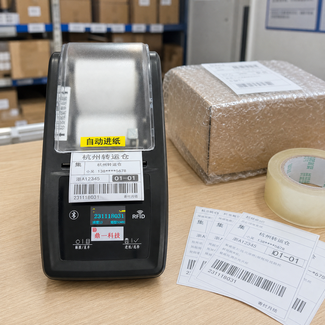 300DPI Digital Label Printer Machine Thermal Label Printer for Warehouse Inventory Asset Management