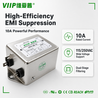 Filtre de ligne électrique CA VIP4-2B-10 VIIP 220V 6A monophasé anti-interférences RFI pour onduleurs solaires et équipements énergétiques