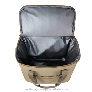Sac isotherme pliable en polyester, grand format, personnalisé avec logo, étanche et anti-fuite, idéal pour les voyages, le camping, les fêtes et la plage, pour bouteilles de vin - Product Image 5