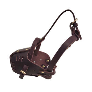 Fournitures pour animaux de compagnie <span class=keywords><strong>berger</strong></span> <span class=keywords><strong>allemand</strong></span> dalmatien formation muselière en cuir réglable pour animaux de compagnie - Product Image 6