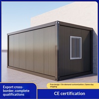 Maison préfabriquée conteneurisée mobile de haute qualité, personnalisable, pour garage et usage résidentiel, export transfrontalier, modèle Fireworks House