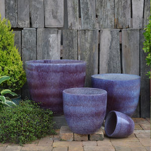 Macetas grandes de cerámica esmaltada para jardín, venta al por mayor, macetas de cerámica para orquídeas - Product Image 2