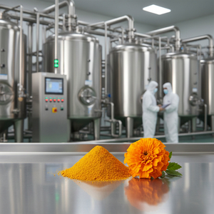 Estratto di Calendula in Polvere con Luteina, Zeaxantina e Carotene, Integratore Naturale per la Cura degli Occhi, Antiossidante, Protezione UV, Grado Alimentare - Product Image 3
