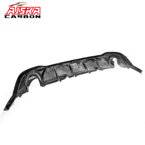 Difusor Trasero AISKA de Fibra de Carbono Seca, Nuevo Clip Incluido, Reemplazo de Labio de Parachoques Trasero para Volkswagen <span class=keywords><strong>Golf</strong></span> 8 <span class=keywords><strong>GTI</strong></span> 2020+ - Product Image 3