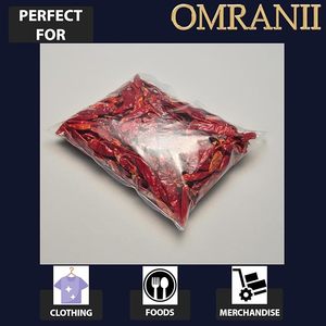 Rõ ràng phẳng Poly Túi phẳng mở Top nhựa bao bì đóng gói linh hoạt và bền túi nhựa polyethylene mật độ thấp (<span class=keywords><strong>LDPE</strong></span>) - Product Image 3