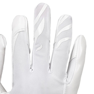Guantes receptores de fútbol americano de alta calidad con nombre y logotipo personalizados, función impermeable para uso diario al aire libre y empuñaduras - Product Image 6