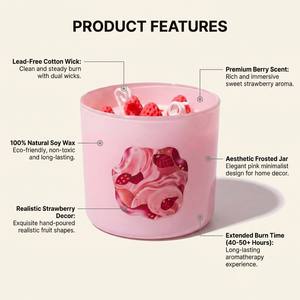 Luxury Private Label Minimalist Art Scented Soy Wax <b>Candle</b> Graphic Illustration For Modern Home Decor Wholesale Premium <b>Set</b> - Product Image 3