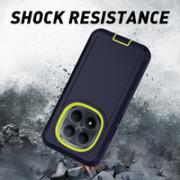 Étui de protection robuste pour Redmi Note 15 Pro Plus Note 14 Note 13 Pro+ 3 en 1 Protection contre les chutes de qualité militaire Étui robuste