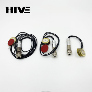 Patch de micro pour guitare 3 patchs Accessoire de micro à induction en boucle ouverte Karin Bar KLB Thumb Piano Patch sans trou Pickup EQ300 - Product Image 6