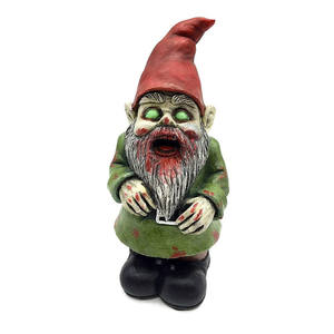 Décoration créative d'Halloween Figurine <span class=keywords><strong>Walking</strong></span> <span class=keywords><strong>Dead</strong></span> en résine film d'horreur jardin Zombie Gnome décoration de pelouse - Product Image 1