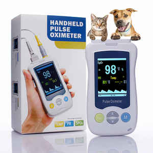 JZ-VPVM2, oksimeter genggam, perangkat pemantau hewan untuk rumah rumah, penggunaan rumah sakit, SPO2 untuk kucing dan anjing hewan peliharaan - Product Image 2