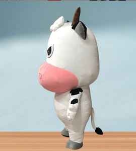 Disfraz <span class=keywords><strong>de</strong></span> Mascota <span class=keywords><strong>de</strong></span> <span class=keywords><strong>Vaca</strong></span> <span class=keywords><strong>de</strong></span> Dibujos Animados Inflable Personalizado con Color a Elección, Traje <span class=keywords><strong>de</strong></span> <span class=keywords><strong>Vaca</strong></span> Lechera Adorable para Actuaciones en Escenario y Alquiler <span class=keywords><strong>de</strong></span> Eventos - Product Image 3