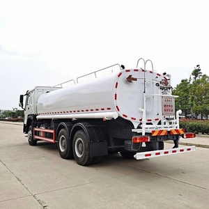 Precio de Fábrica, Camión Cisterna de Agua Sinotruk Howo de 10 Ruedas y 20000L para Limpieza de Carreteras, Control de Polvo y Transporte de Agua - Product Image 4