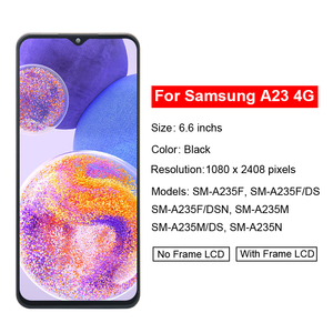 Piezas de teléfono móvil Ori de 6,6 pulgadas, reemplazo de montaje de digitalizador con pantalla táctil A235N <span class=keywords><strong>A235F</strong></span>, pantalla LCD A23 4G para Samsung - Product Image 2