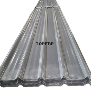 Tôle de fibres de verre imperméable résistante aux UV, panneaux de toiture en fibre de verre ondulée FRP - Product Image 4