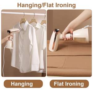 Piroscafo a mano forte potenza indumento a vapore con serbatoio da 280ml riscaldamento rapido Display LCD 1500W stiratrice a vapore - Product Image 5