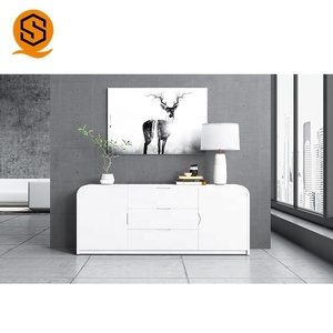 Escritorio de oficina para ejecutivos, superficie sólida moderna, a precio de fábrica - Product Image 4