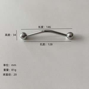 French Zinc Alloy Wardrobe and <b>Drawer</b> Door Handles for Bedroom and Hotel Use-Durable & Easy Installation - Product Image 5