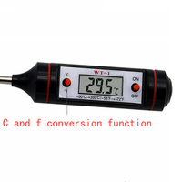 Thermomètre numérique électronique de type stylo pour aliments, cuisine, pâtisserie, sonde de type stylo, affichage numérique, liquide, barbecue, huile