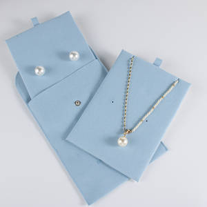 Plateau à bijoux en microfibre de luxe personnalisé avec logo, de haute qualité, pour la présentation de bijoux (vente en gros) - Product Image 6