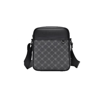 Sac bandoulière homme tendance à motif géométrique en PVC imperméable, <span class=keywords><strong>léger</strong></span> et décontracté <span class=keywords><strong>pour</strong></span> voyage, sac à bandoulière <span class=keywords><strong>pour</strong></span> affaires, <span class=keywords><strong>été</strong></span> 2024 - Product Image 5