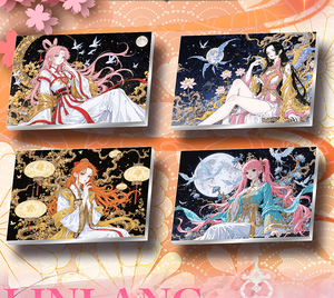 Nuevas Tarjetas Coleccionables LingLang One Piece, Tarjetas de Juego de Mesa con Personajes de Anime, Historia de Diosas, Tarjetas para Fans y Aficionados - Product Image 2