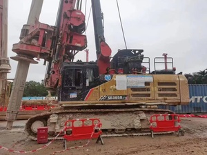 Used SANY SR365 <b>Rotary</b> Drilling Rig pull down winch Energy Saving Core Engine Pump Good Condition Piling <b>Machine</b> - Product Image 4