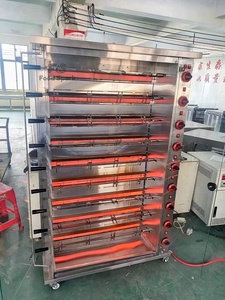 <span class=keywords><strong>Meilleur</strong></span> Prix – Rôtissoire Commerciale <span class=keywords><strong>Verticale</strong></span> à Double Porte Électrique/Gaz pour 3 à 9 Poulets – Four à Poulet Rôti - Product Image 4