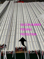 Barre LED Tri-proof à large plage de tension AC165-265V, IP65, 2FT/4FT/5FT/600mm/1200mm/1500mm, idéale pour les parkings, les entrepôts, les tunnels