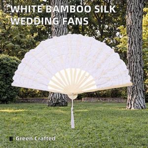 Elegante Abanico de Bambú Tallado con Tema de Amor, Recuerdo de Boda, Decoración Ecológica para Fiestas - Product Image 2