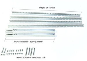 Système de montage de panneaux solaires en alliage d'aluminium réglable de 0 à 60 degrés avec boulons en acier inoxydable certifié CE Durée de vie de 25 ans - Product Image 2