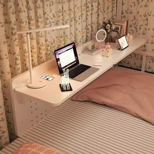Student Dormitory School Bed with Upper Bunk Anti-Fall Guardrail and <b>Folding</b> Computer <b>Desk</b> Heightened Fence Protective Device - Product Image 5
