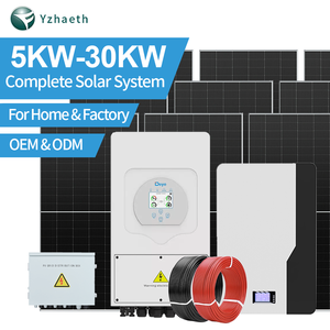 Système solaire hybride de 20 <span class=keywords><strong>Kva</strong></span> pour maison, 10 <span class=keywords><strong>Kwh</strong></span>, 5000W, 15 <span class=keywords><strong>Kva</strong></span>, 6Kwh, système solaire commercial de 5 Kw, stockage d'énergie sur réseau, batterie de secours - Product Image 1