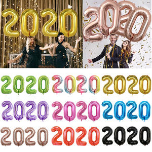 Globos de Aluminio con Forma de Número para Cumpleaños, Personalizados, de 16, 32 y 40 Pulgadas, Decoraciones para Fiestas, Globos de Aluminio al por Mayor - Product Image 4