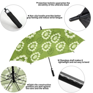 Two People With Strong Wind Resistance Water Repellent Fabric Comfort Handle Golf <b>Umbrella</b> for All Weather Protection - Product Image 2