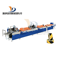 Nueva Máquina de Serigrafía Automática Multicolor Rongda Roll-to-Roll, Área de Impresión 800x280 para Ropa/Prendas de Vestir, 1 Año de Garantía