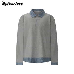 Fabricant de streetwear personnalisé rétro collège style patchwork sweat pour hommes haute qualité décontracté Boxy pull à capuche unisexe - Product Image 1