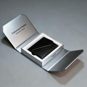 Boîte d'emballage en carton rigide pour impression numérique, boîte cadeau pour <span class=keywords><strong>homme</strong></span>, boîte à briquet, rasoir, emballage extérieur de luxe avec couvercle magnétique - Product Image 4